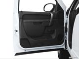  Inside of driver's side open door, window open photo